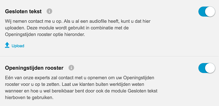 supporto notifiche di chiusura