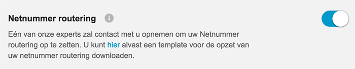 supporto instradamenti per prefisso